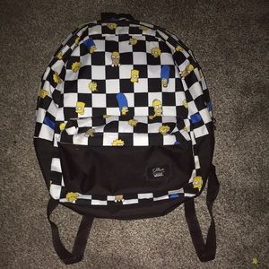 Limited Edition Simpsons X Vans Collaboration Backpack (USED)
